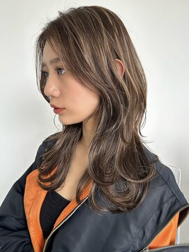 スティロ(stylo) ハイライトカラーグレージュベージュケアブリーチダブルカラー