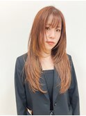 ロングハイレイヤーカット