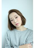 ロングボブスタイル