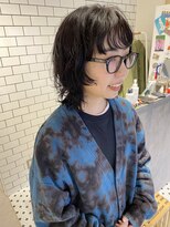 ミー(me.)&nbsp;顔まわり　ウルフパーマ