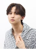 ジャニーズ風おしゃれセンターパート