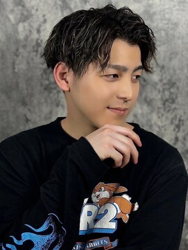 ヒロギンザバーバーショップ 神楽坂店(HIRO GINZA BARBER SHOP) メッシュツイスパ