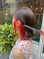 リガナッツ 池袋店(Riganuts)&nbsp;グレージュ×ブラッドオレンジ