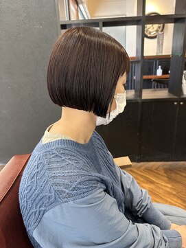 ウニレ バイ センス(unire by sense) 【ボブ】簡単にまとまるフィットボブスタイル