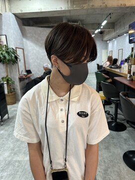 シールドヘアー 沖縄 新都心(C'LD Hair) 刈り上げショート/ハンサムショート/ショートカット/カット