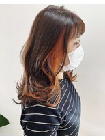 フラム(fulam)&nbsp;イヤリングカラーオレンジ