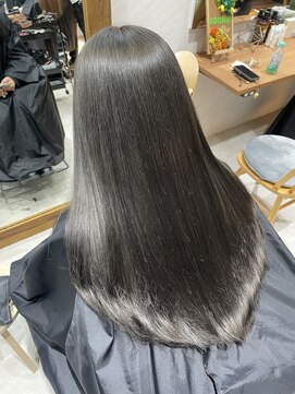 アドア 横浜(ADORE) 【ADORE横浜】オリーブグレージュ×ロング