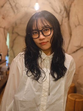 ギグス 星ヶ丘(gigs) セミロング似合わせパーマ