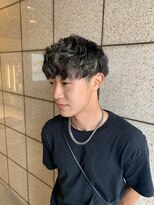 癖毛カットハイライト