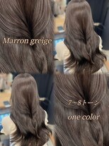 アリュウル 表参道 青山(Allure) 赤み消し!マロングレージュ×レイヤーカット◯ 伊藤