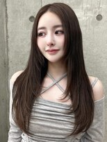 ロンドホットリップ 立川(Lond hot lip)&nbsp;似合わせカットレイヤーカット メルティカラーフェミニンロング