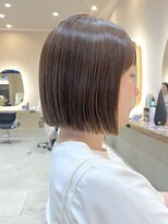 ヒビヲ(HIBIO) 横浜タッセルボブショートボブ顔周りレイヤーカット韓国30代40代