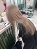 リタッチブリーチ + 髪質改善バイカルテ TR ￥22500