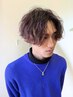 メンズカット+ツイストスパイラルパーマ ¥16500