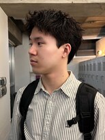 バイフィフス 原宿/表参道(by fifth)&nbsp;ラフな質感の無造作パーマ×スパイキーショートスタイル