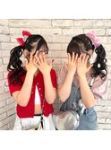 夏におすすめ！あみカチュサイドポニー★