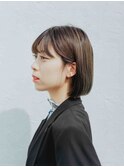 丸みボブスタイル【いわき】