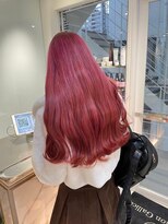 ヘアサロン ガリカ 表参道(hair salon Gallica) チェリーピンク/暖色系カラー/派手髪