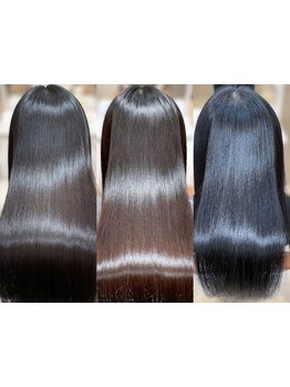 大人気の髪質改善☆ダメージやなりたい髪質にあわせたヘアケアで毛先までキレイなスタイルに！