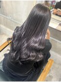 ◎プルエクステ、付けたままカラー
