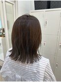 切りっぱなしボブ