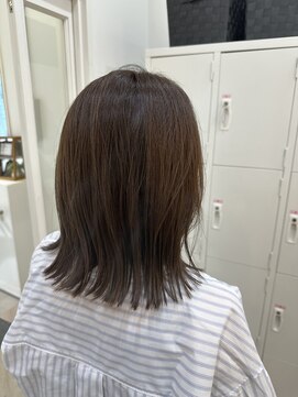 クム 川越(kum) 切りっぱなしボブ