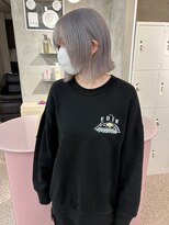 ペレ アネックス 大阪梅田茶屋町店(PELE ANNEX)&nbsp;黒髪カタログ/クラゲヘアー/オリーブグレー/梅田