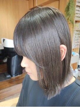 ローカス 花小金井南口店(LOCUS) ☆ グレーベージュ ボブ ☆