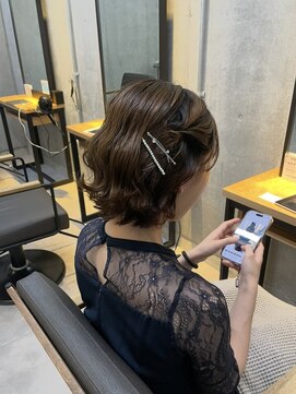 カフカヘア 吉祥寺店(kafka hair) ショートのお呼ばれヘア/吉祥寺ヘアセット