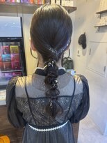 シーン 池袋(scene.)&nbsp;scene.【シーン】【池袋 西口徒歩3分】結婚式編みおろしアレンジ
