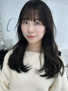 エアー 青山(AIR) セミロングヘア*レイヤーカット*顏周り*髪質改善