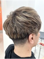 プーン(POON) 束感ミルクティーベージュ×マッシュショート【金沢文庫】