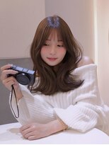 ノク 渋谷(nok)&nbsp;イメチェンピンクベージュ前髪