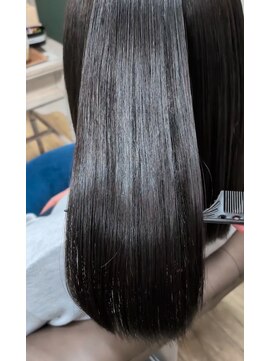 ヘアアトリエ ナイン(hair atelier nine) イメチェン/ピンクベージュ/アンブレラカラー/前髪/福島市