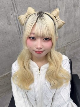 エゴ 池袋(EGO) ヘアセット/量産ヘア/ハーフアップ/ケアブリーチ/抜きっぱなし
