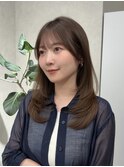 レイヤーカット/透明感カラー