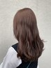 【スタイリストリナ　ナチュラルな艶髪ヘアが得意】限定クーポン