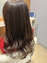 ベルベットヘア 千早店(Velvet hair)&nbsp;ダークグレージュ×オージュアトリートメント