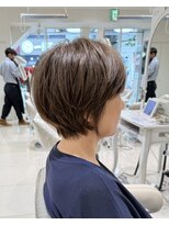 クレア 上大岡(CREA)&nbsp;白髪ぼかしハイライト縮毛矯正ダブルカラー髪質改善30代40代50代