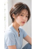 30代40代50代絶壁解消ひし形小顔前下がりショートボブ【蕨駅】