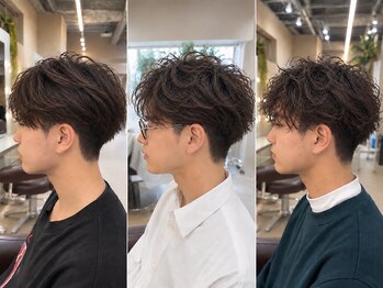 フラッグ ヘアー 天神西通り店(Flag HAIR)の写真/朝のセットが簡単！トレンドの【ツイストスパイラルパーマ】【波巻きパーマ】【ニュアンスパーマ】が人気☆