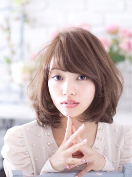 マルジュ(Marge) 【hair make Marge】ひし形シルエットのレイヤーボブ