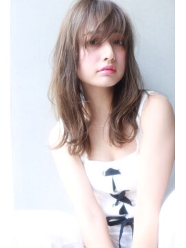 テイラー(Taylor) [Taylor]  外国人風透け感ブラウンxフェザーミディ