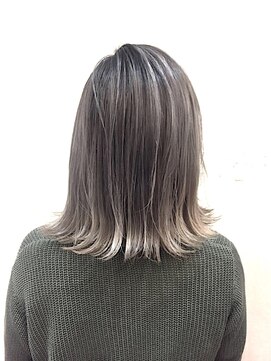 アヴァンスクロス あべのルシアス店(AVANCE.CROSS) 切りっぱなしボブ×質感ボブ×ラフカール×デザインカラー