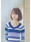 小顔エアリーマッシュボブ