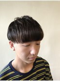 マッシュ2ブロック　メンズカット　20代　30代　40代　50代