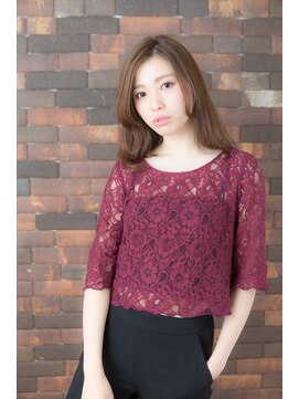 ライズ バイ レボ(RISE by REVO) 【RISE by REVO 我孫子】大人可愛い センターパートふわミディ☆