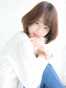 ルティア 池袋(Lutia) 簡単スタイリングのひし形ボブ☆lutia