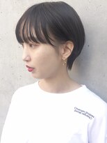 ノラキチジョウジ(NORA KICHIJOJI)&nbsp;大人かわいいフリンジウェーブボブ＃前髪＃ココアブラウン