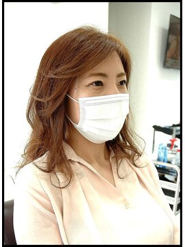 メタ(META) カット+アプリエカラー(ハイトーン透明感カラー)